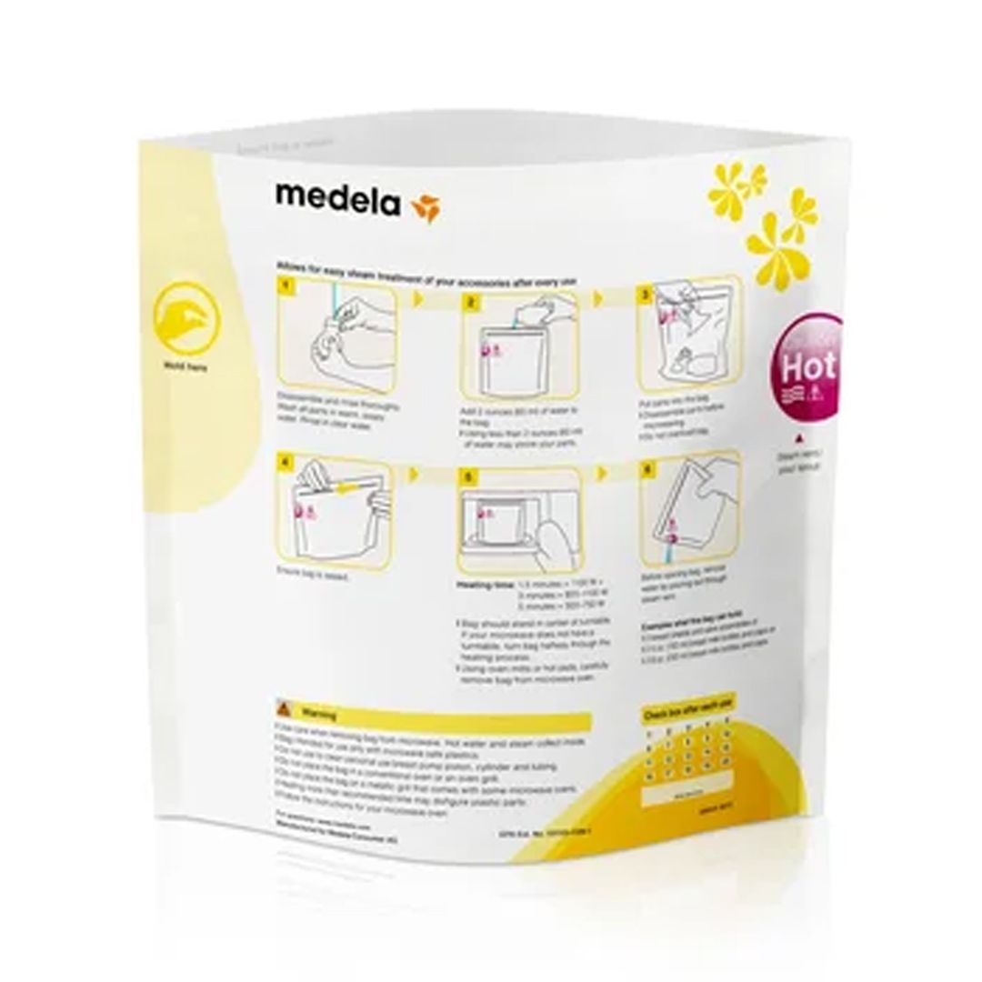 Rengjøringspose, Quick Clean, Medela, 5 pk.