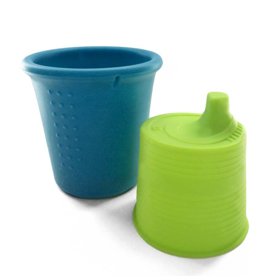 Siliskin silikonkopp med tutekopp-lokk