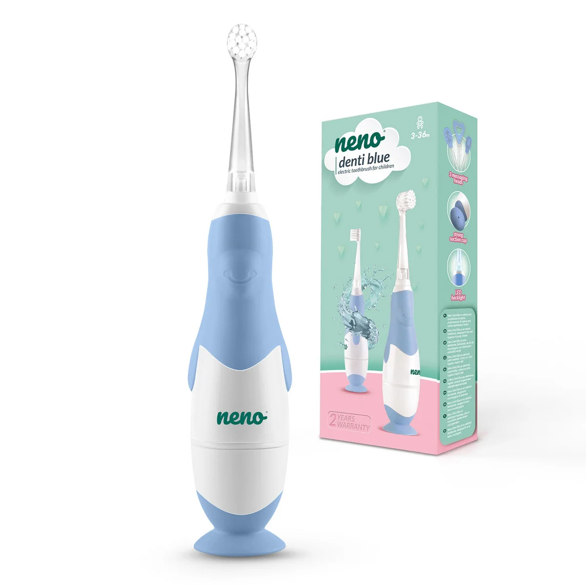 Neno Elektrisk Tannbørste Denti Blue