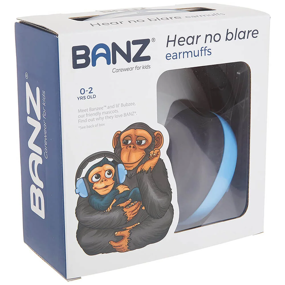 Banz Hørselvern Baby Sky Blue