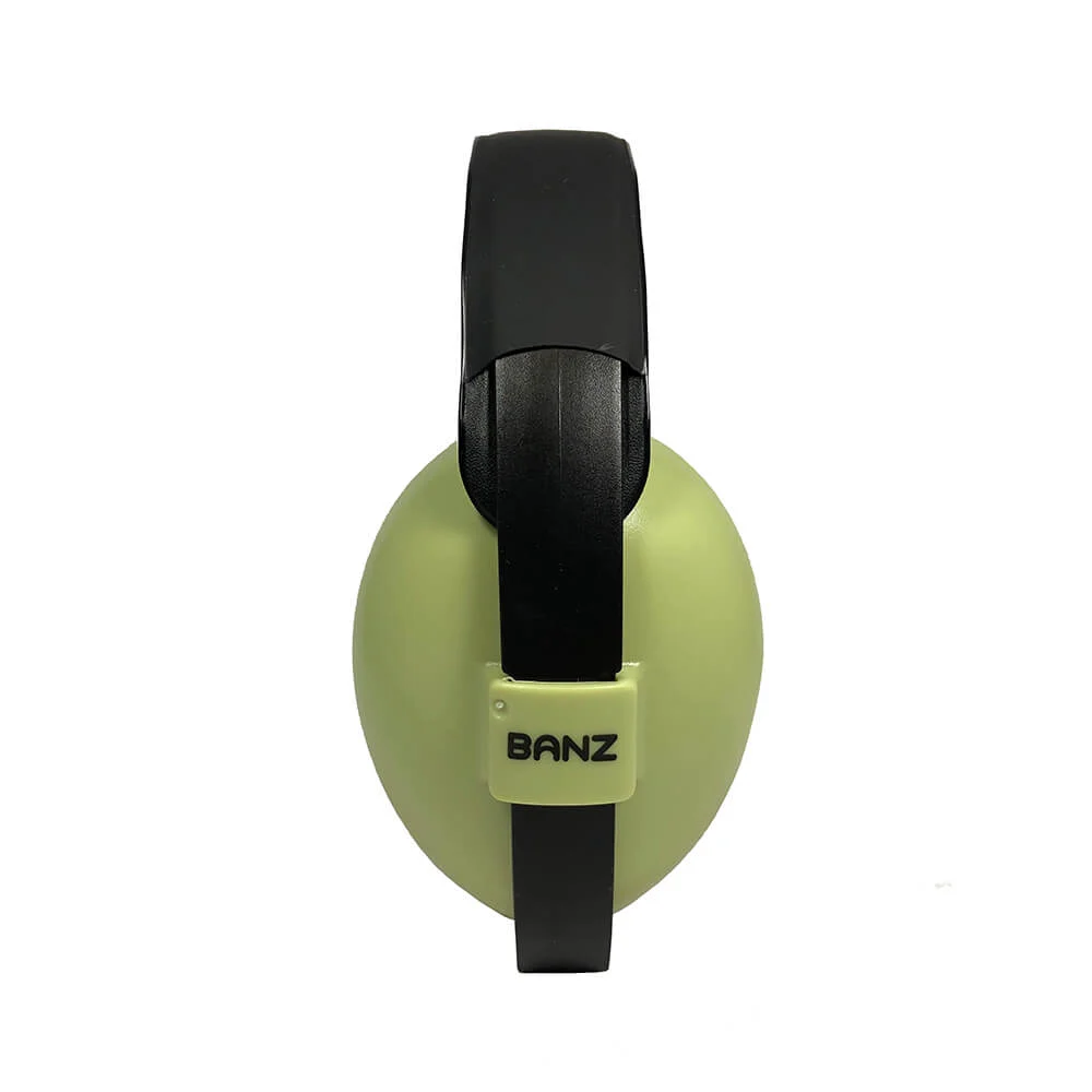 Banz Hørselvern Baby Leaf Green