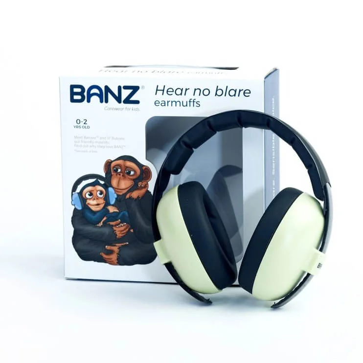Banz Hørselvern Baby Leaf Green