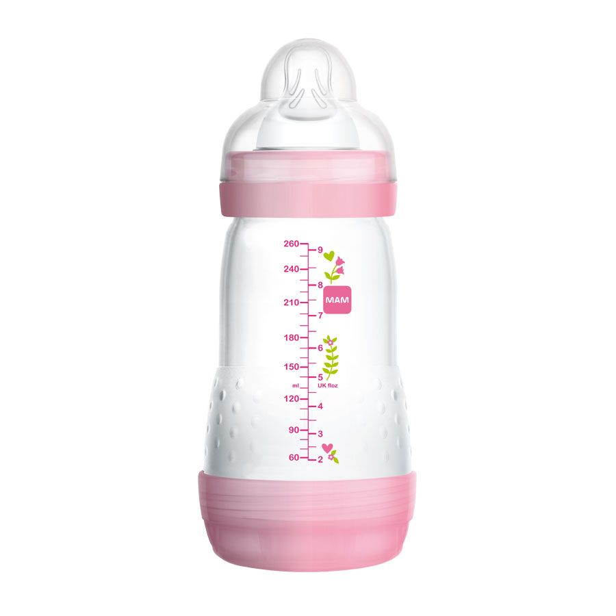 MAM Easy Start Anti-Kolikk Flaske 260 ml, Rosa