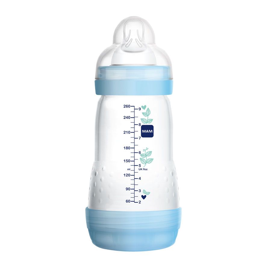 MAM Easy Start Anti-Kolikk Flaske 260 ml, Blå