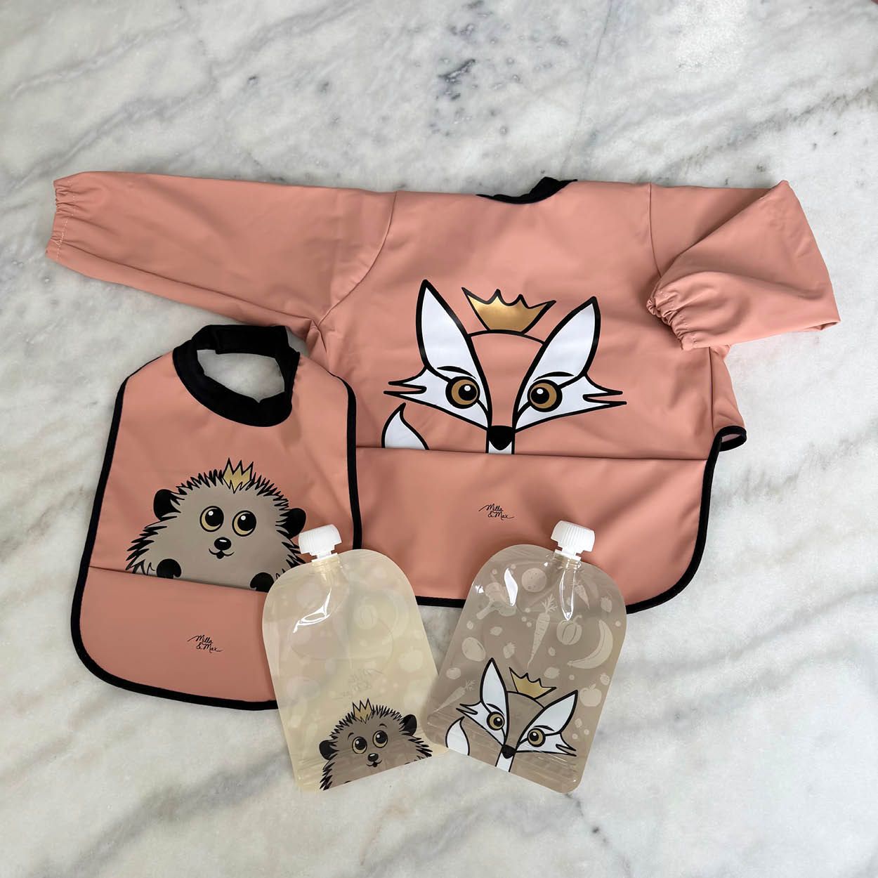 Smekke, 3pk, Milla&Max, Pinnsvin, Mix 1