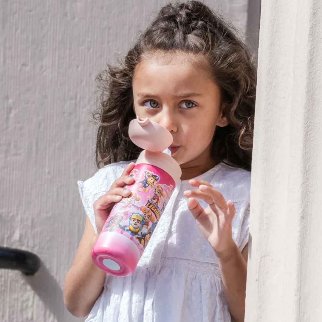 Drikkeflaske, IZY Kids, Pink Summer, 350 ml