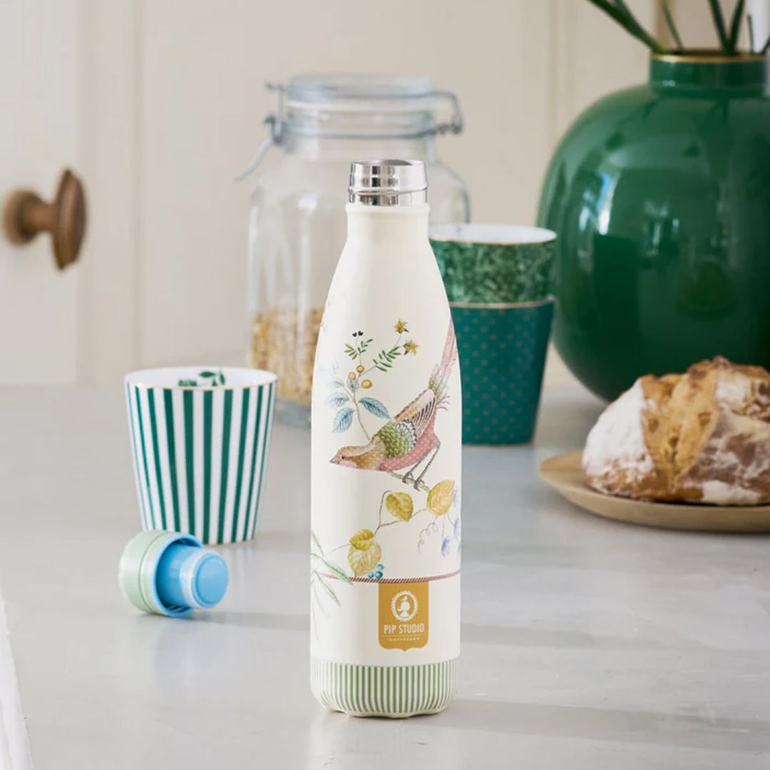 Drikkeflaske, IZY, Pip Studio Little Birds, 500ml