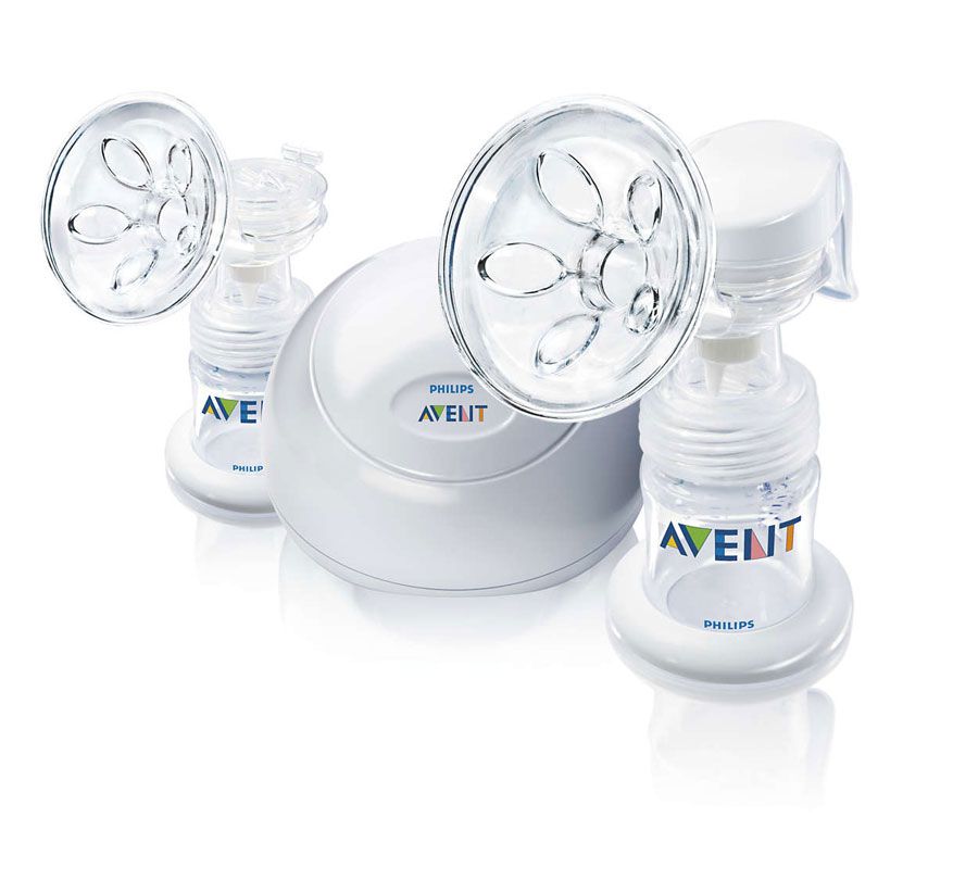 Dobbel elektrisk brystpumpe, Natural, Avent