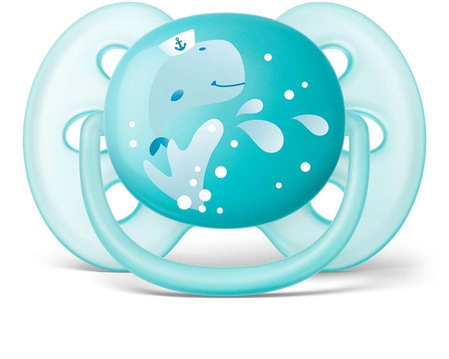 Smokk, Avent, Ultra soft, 6-18 mnd, 2pk, Turkis