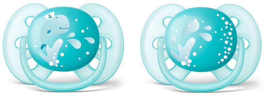 Smokk, Avent, Ultra soft, 6-18 mnd, 2pk, Turkis