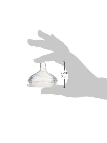 Comotomo silikon flaskesmokk fast flow 6+ mnd, 2 pk