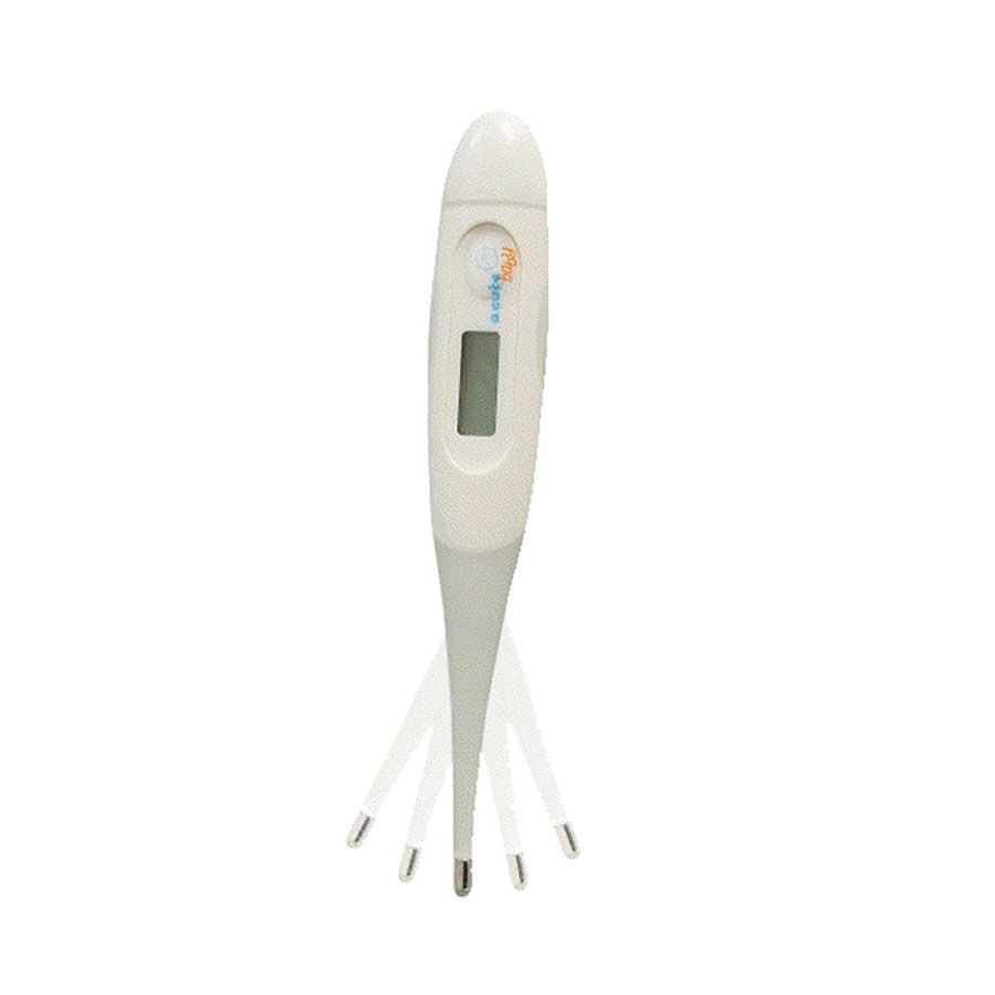 Digitalt Termometer, Acute Baby, Bøybar, Hvit