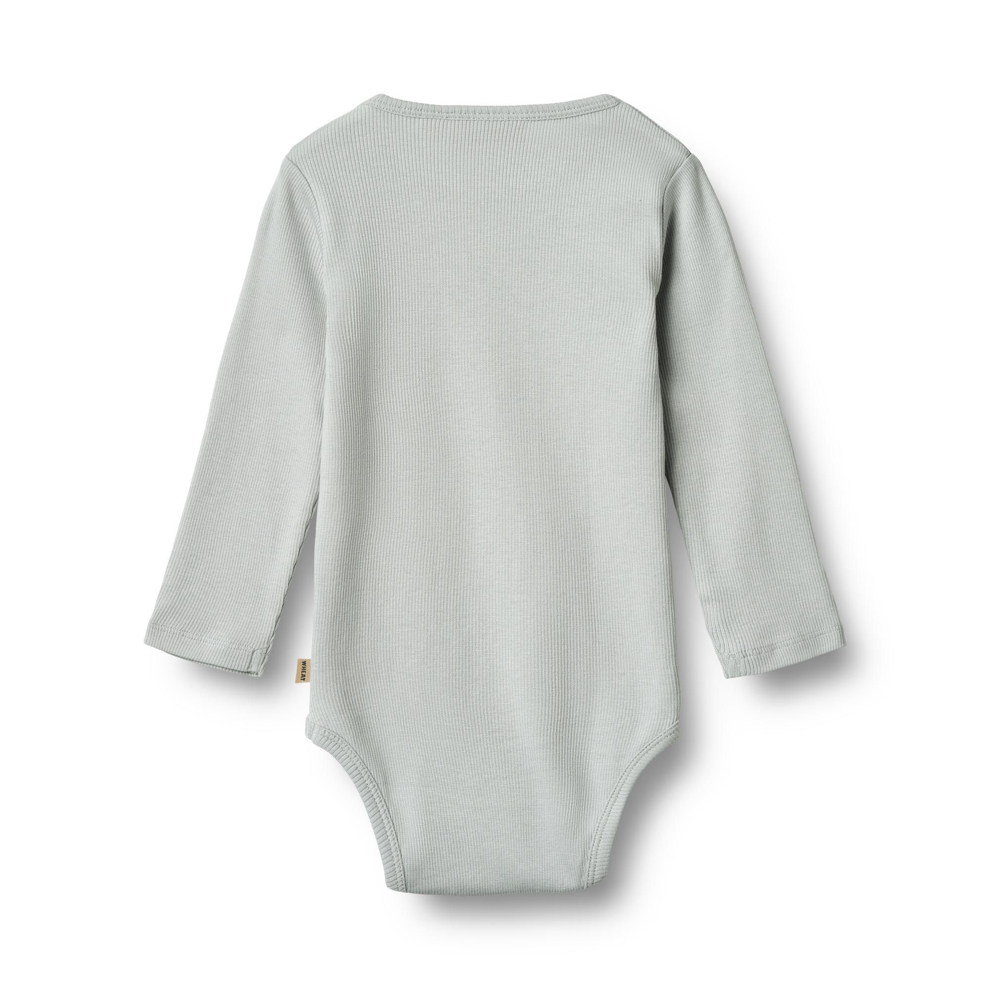Body, Wheat, Rib, Spencer, Soft Blue