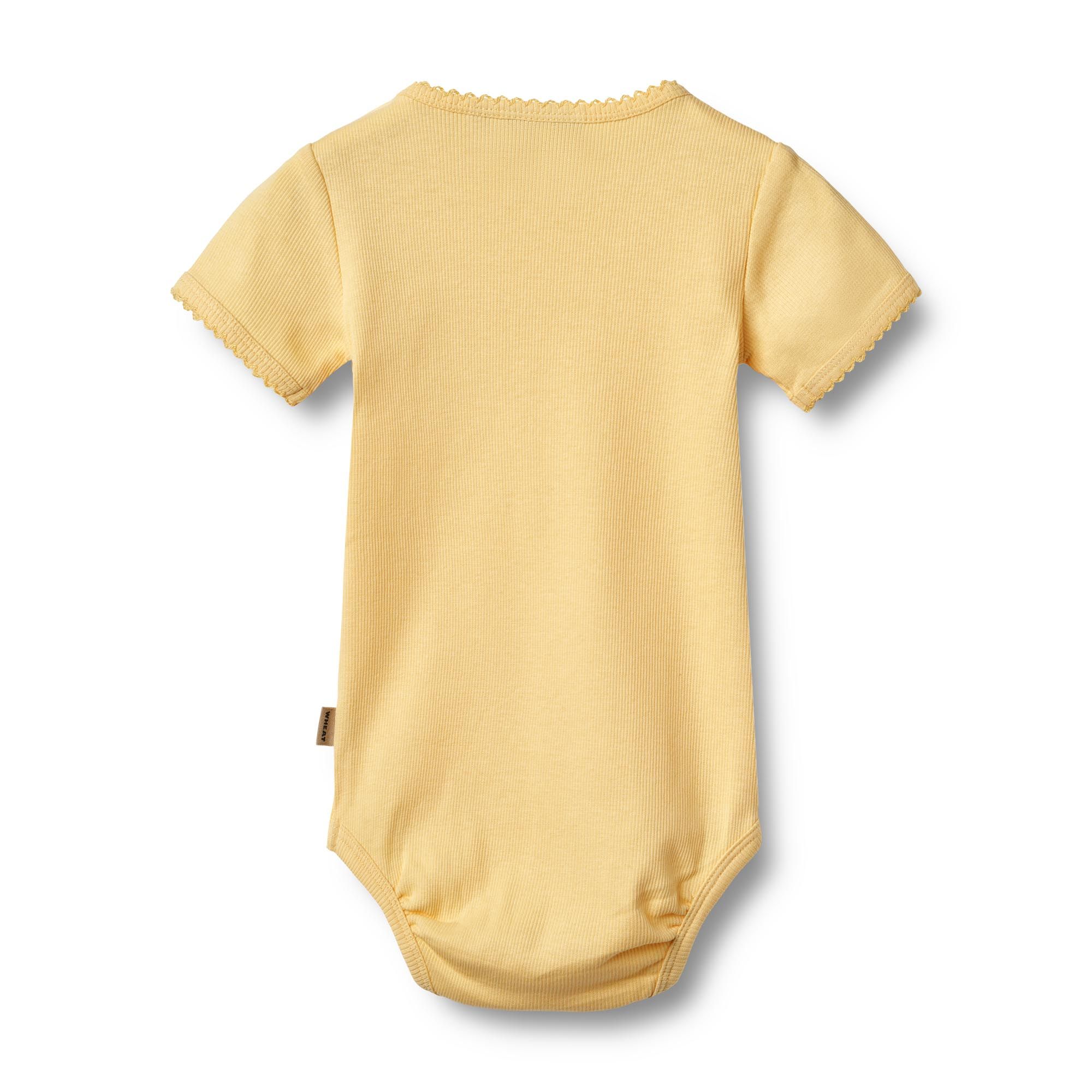 Body, Wheat, Rib, Lace Elisa, Golden Yellow