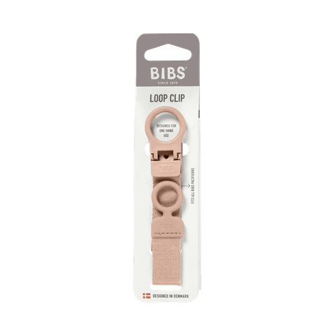 Smokkelenke, BIBS, Clip Loop, Blush