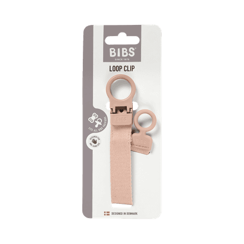 Smokkelenke, BIBS, Clip Loop, Blush