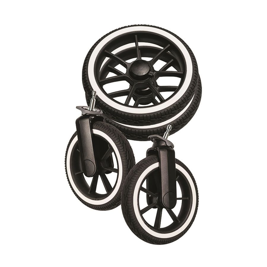 Emmaljunga hjulpakke, NXT90/F Black Solight-Eco