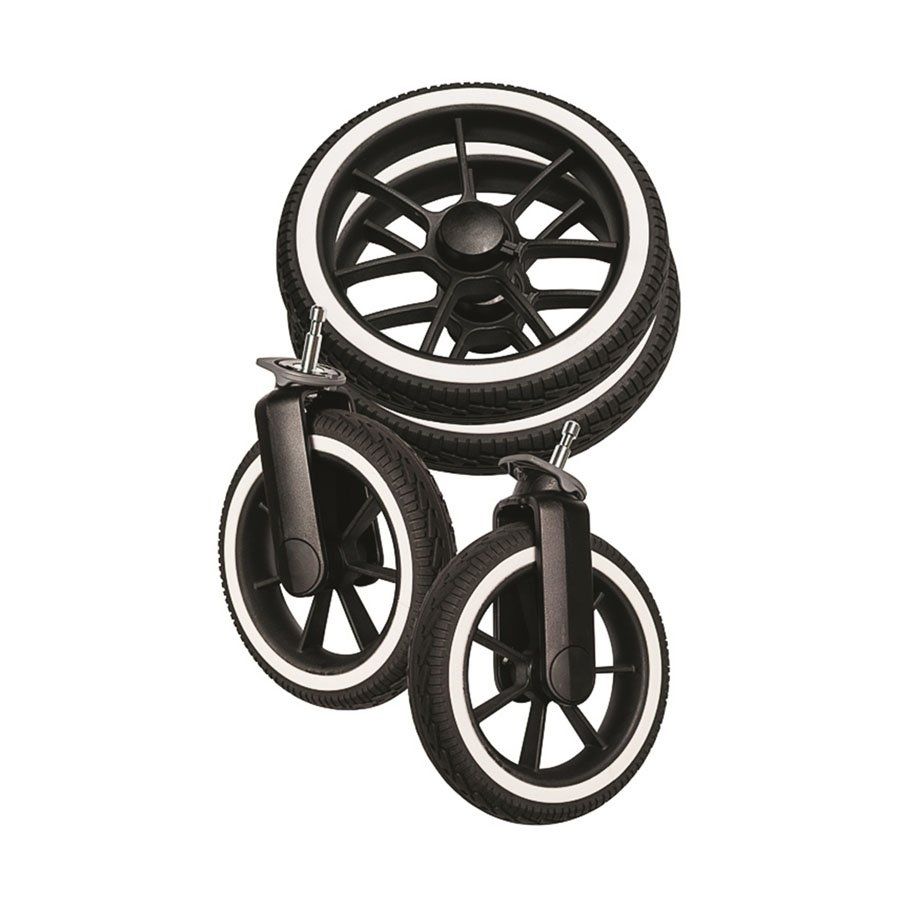 Emmaljunga hjulpakke, NXT90/F Black Solight-Eco