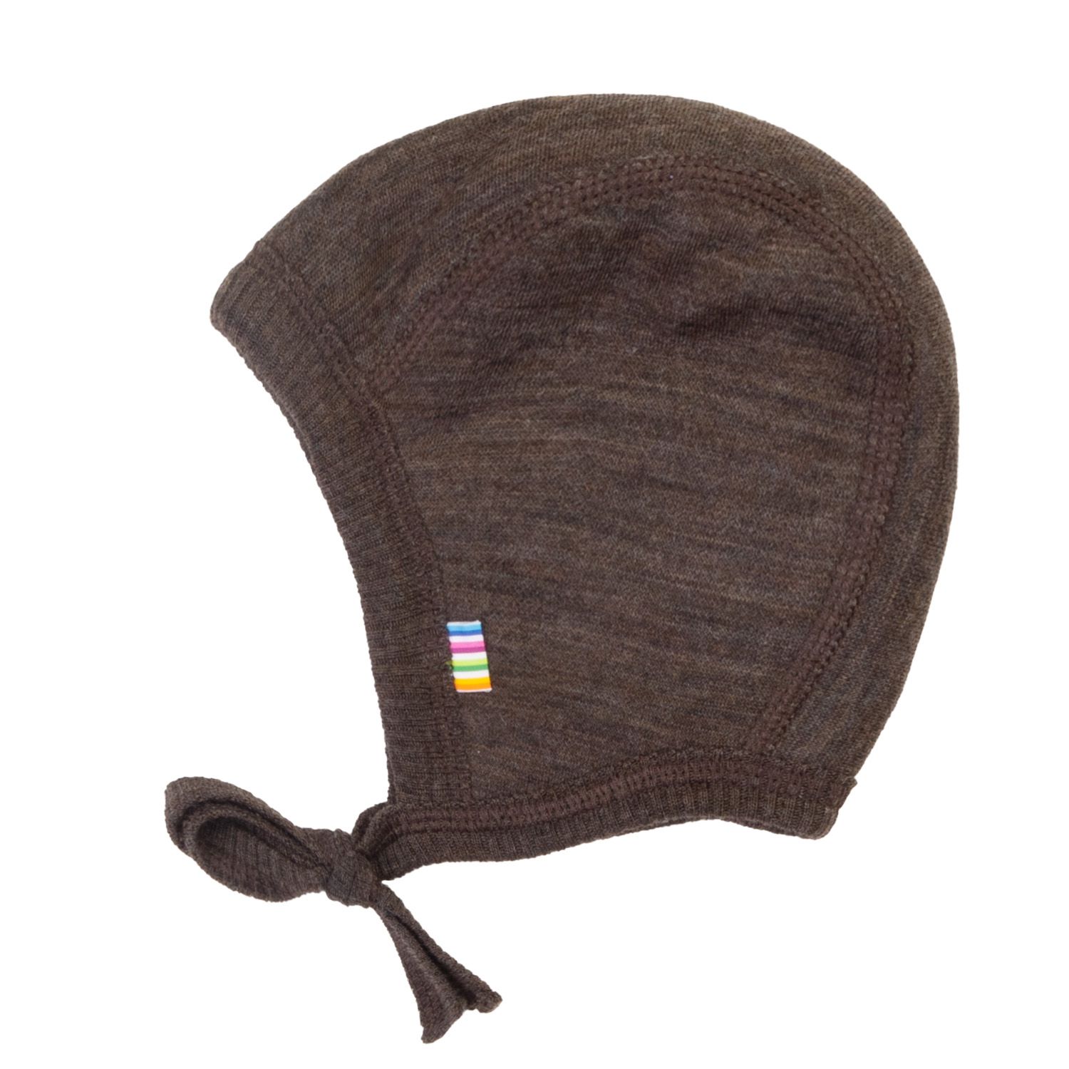 Joha Lue m/knyting, Merinoull Brun
