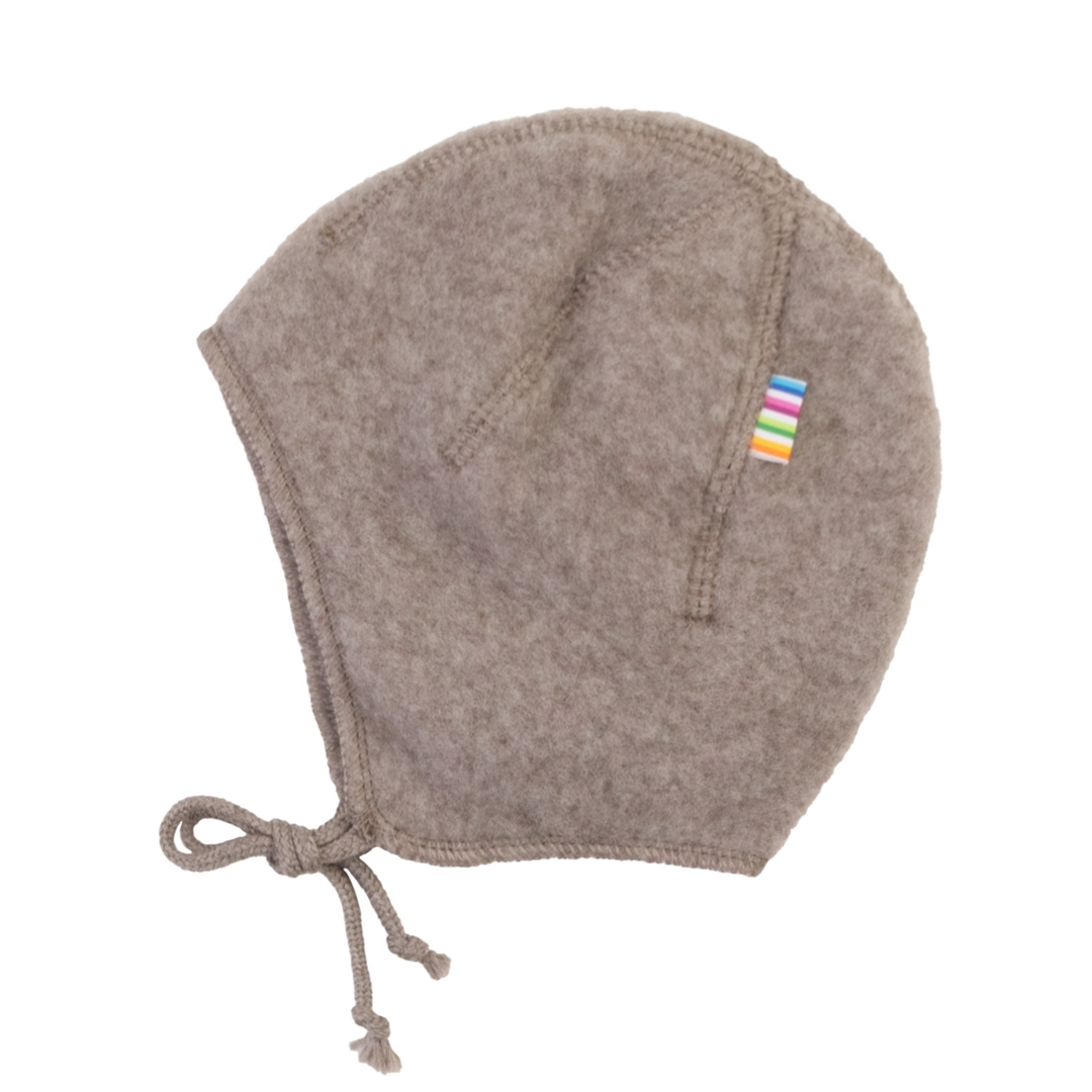 Joha Lue m/knyting, Merinoull, Sesame Melert