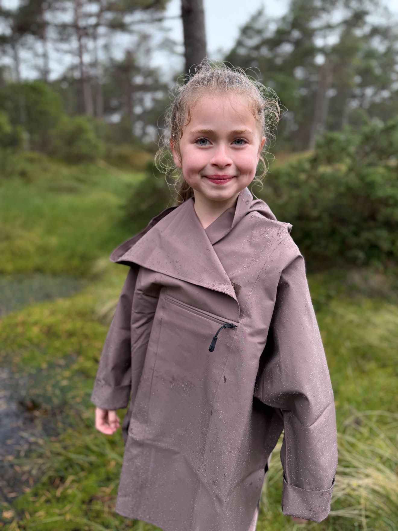 Premium Regnponcho, Milla & Max, Brown