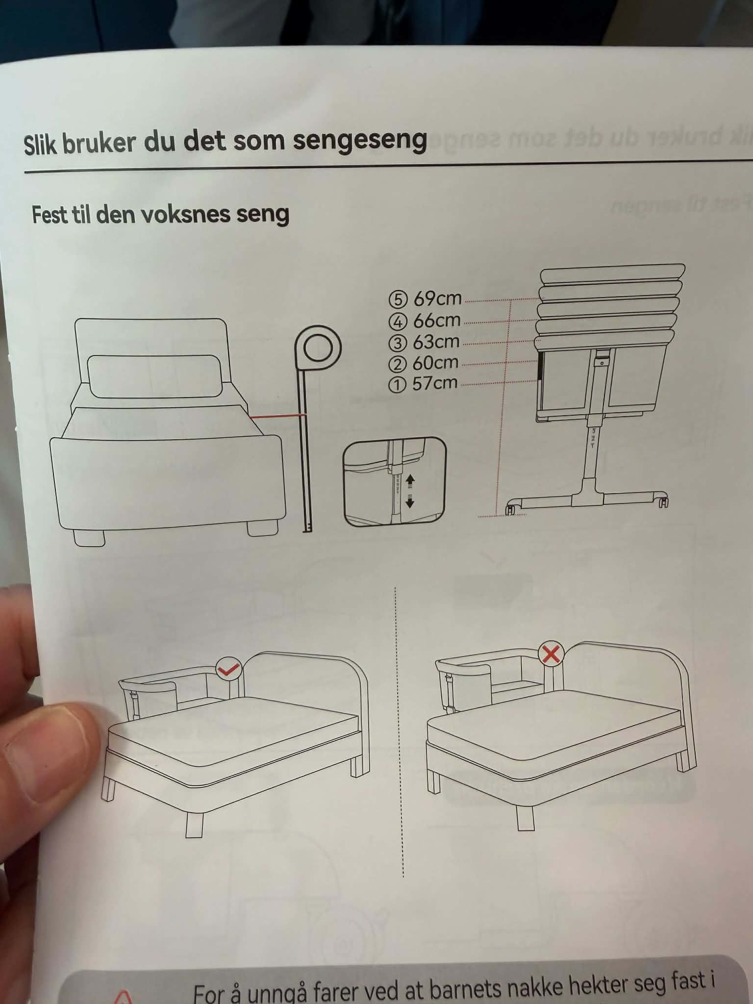 4ME, Premium Bed-Side Crib, Cozy Beige