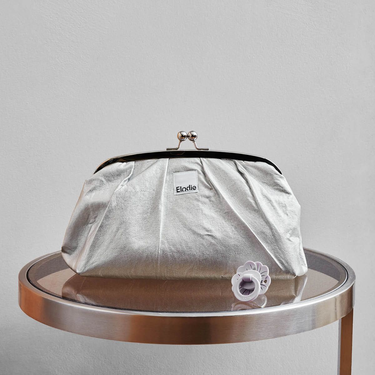 Elodie Toalettmappe Zip & Go, Silver Sheen