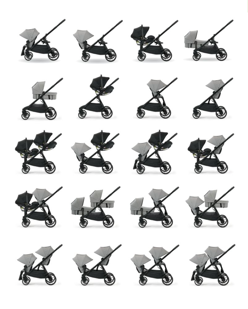 Barnevogn, BabyJogger, City Select Lux, Granite 