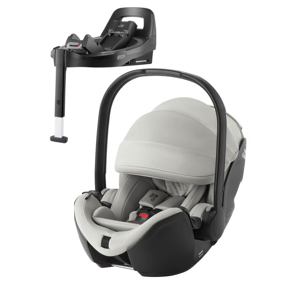 Bilstol, Britax, Baby-Safe Pro, Lux Linen Grey + Base 5Z Vario