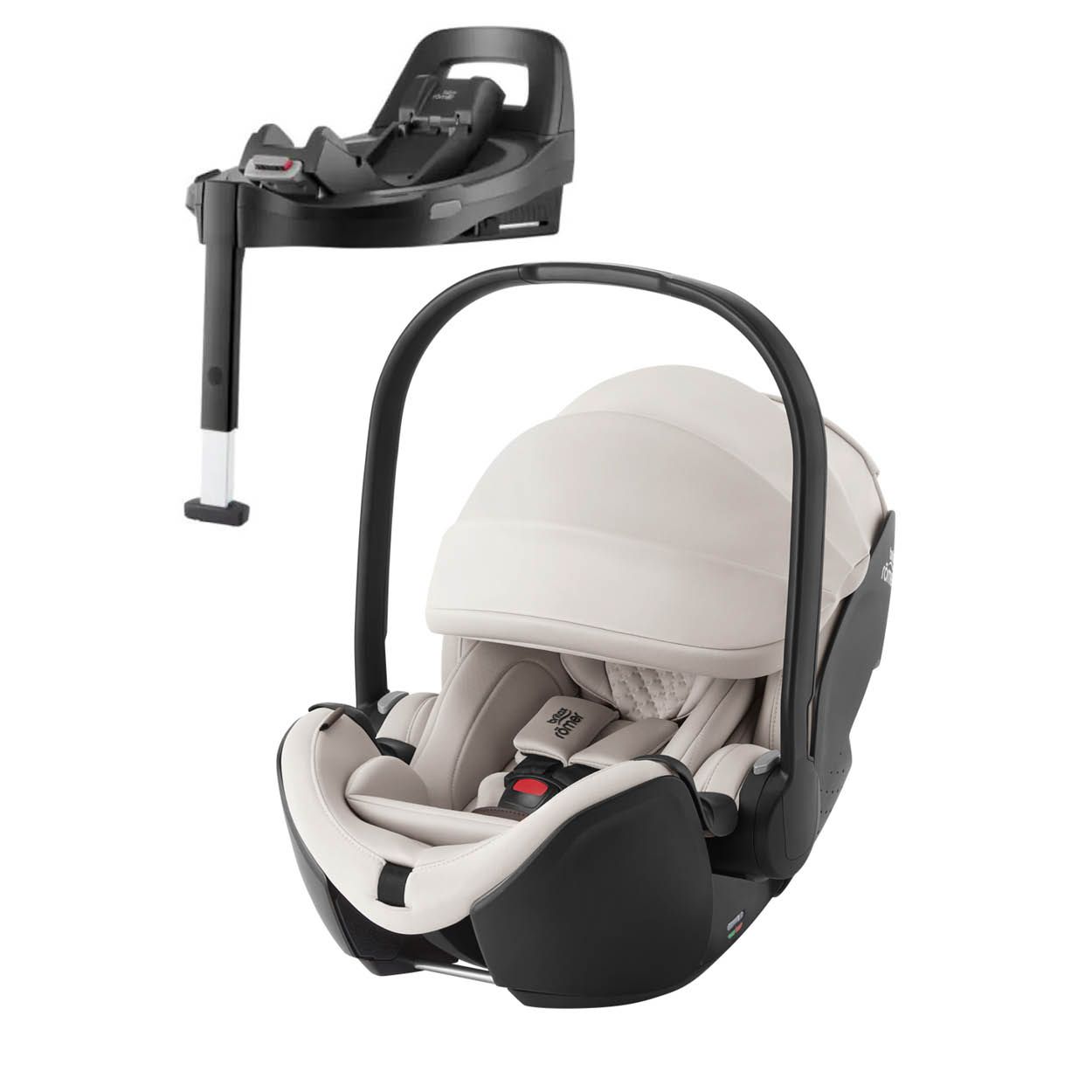Bilstol, Britax, Baby-Safe Pro, Lux Soft Taupe + Base 5Z Vario