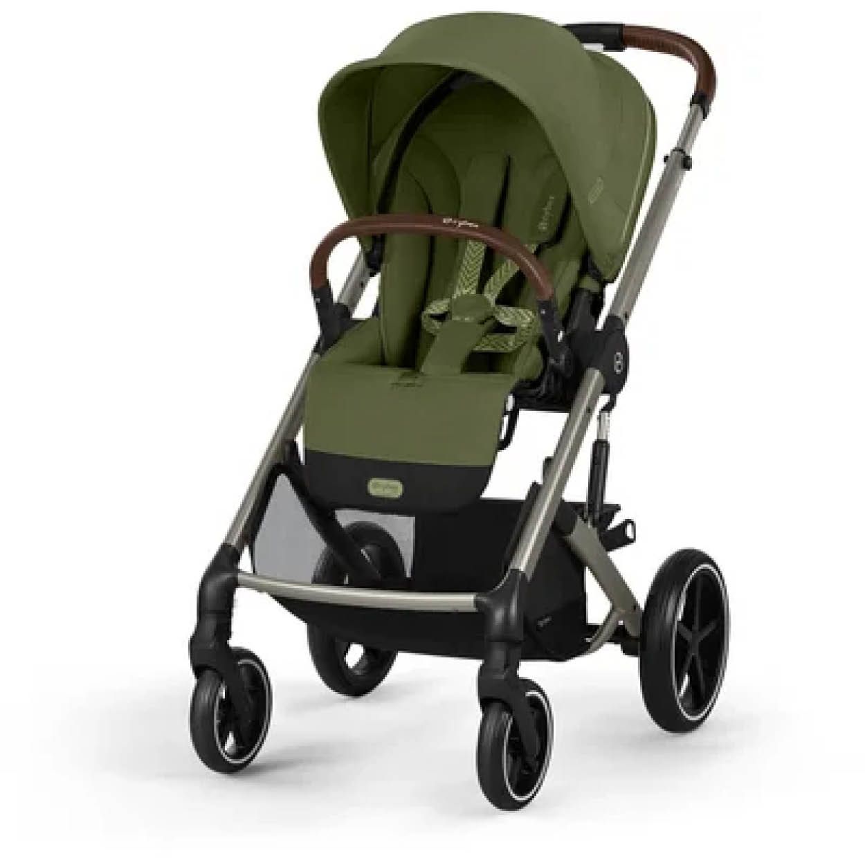 Cybex Balios S Lux, TPE B Moss Green Khaki, Vogn