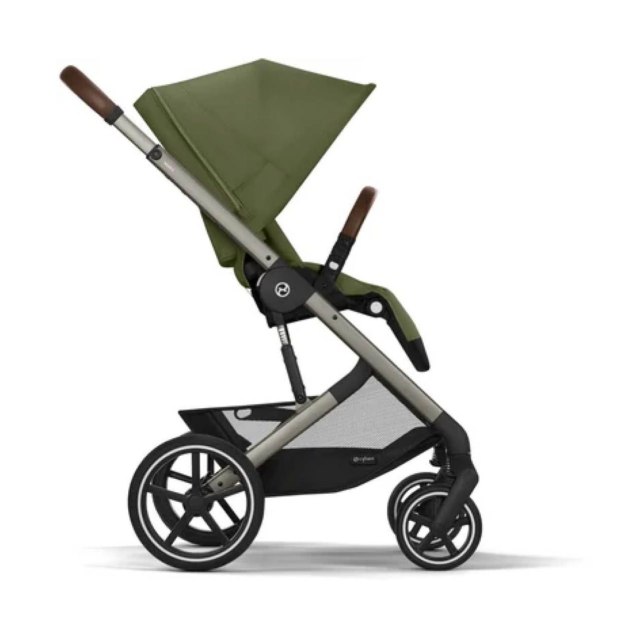 Cybex Balios S Lux, TPE B Moss Green Khaki, Vogn