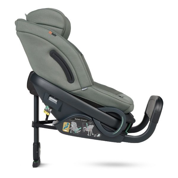 Bilstol, Besafe Stretch 2, Meadow Green Soft Breeze
