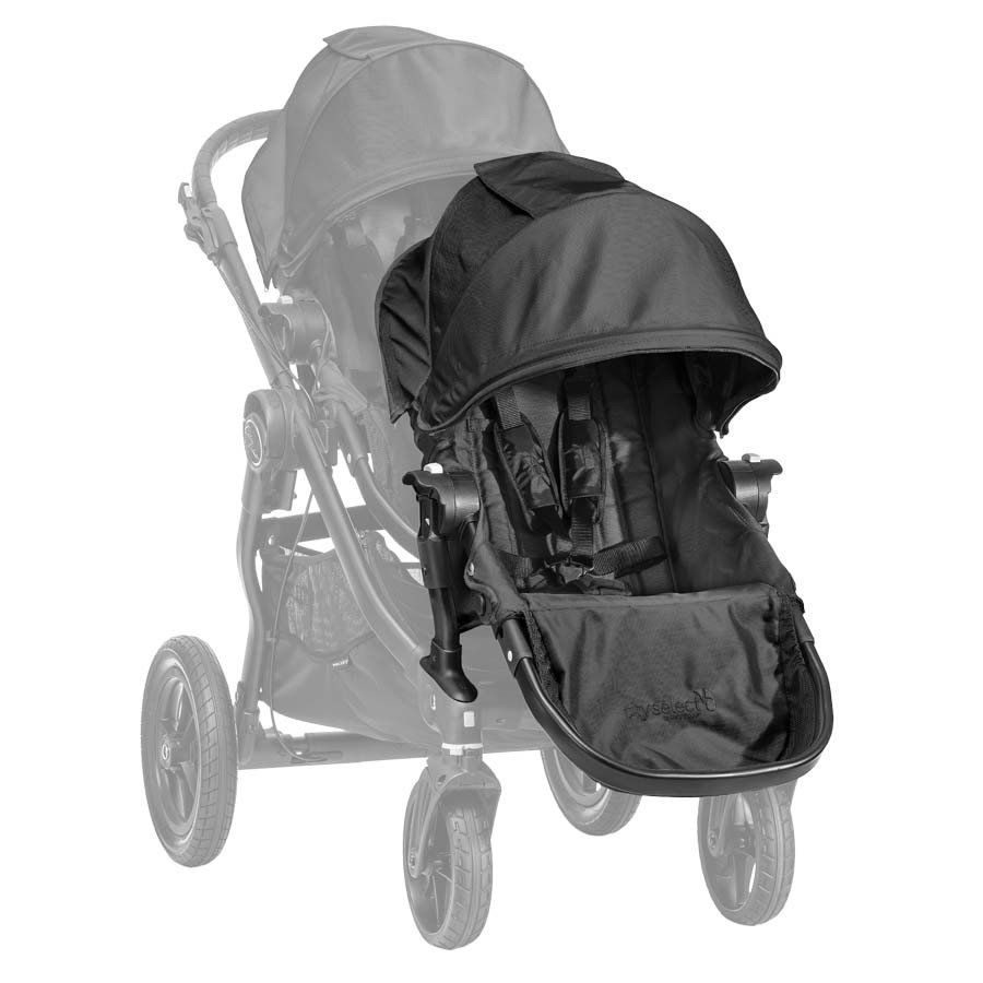 Vogn, City Select inkl. bassinet og søskensete, BabyJogger, Sort