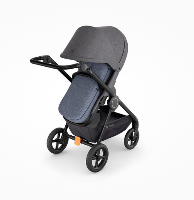 Softbag, Stokke,  Blue Melange
