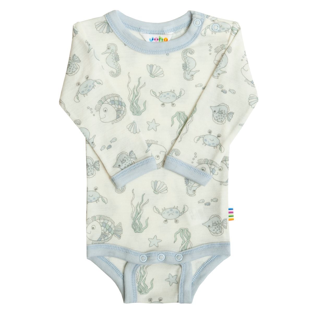 Joha Body, Sealife - Offwhite/Blå
