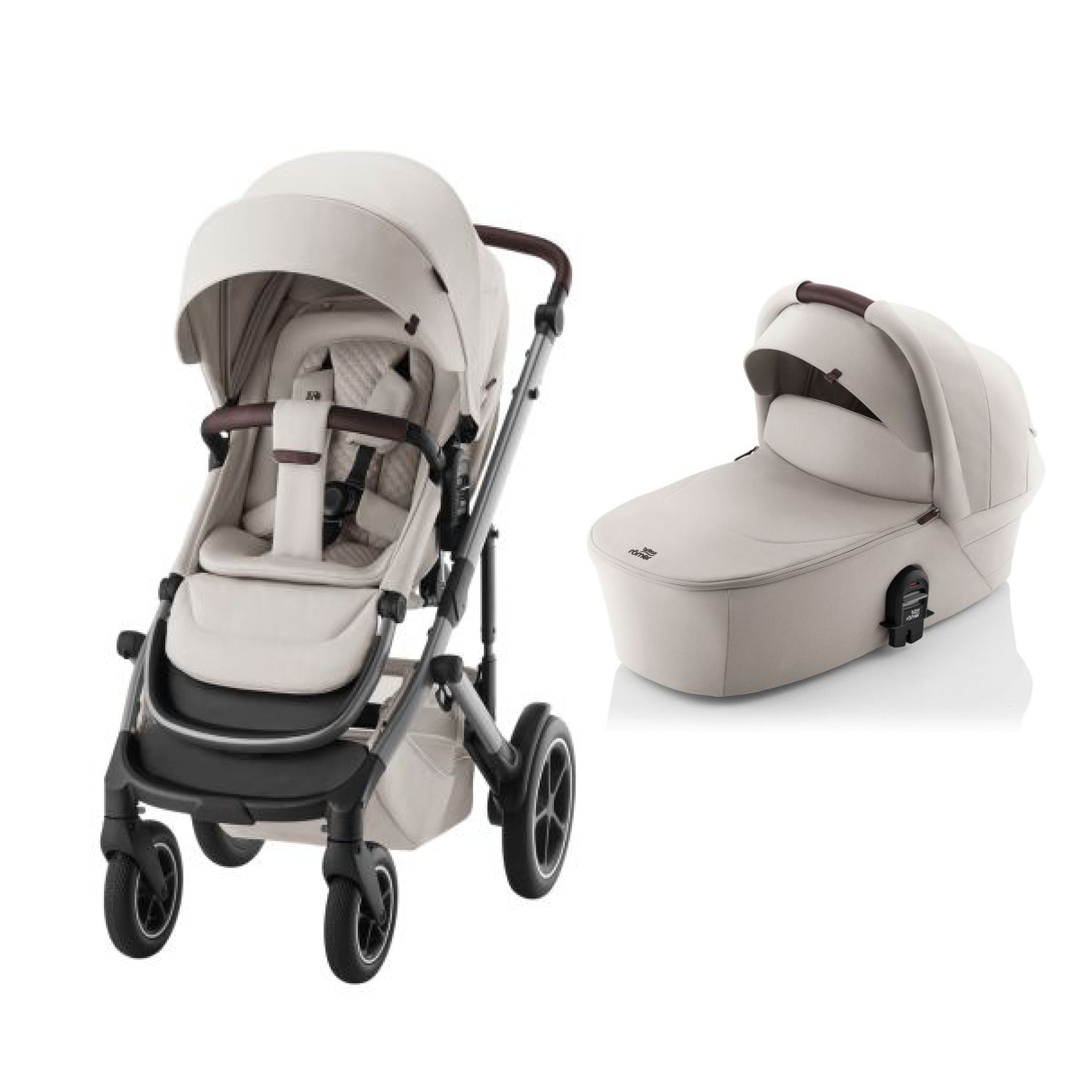 Britax, Smile 5Z, Soft Taupe - LUX, komplett barnevogn