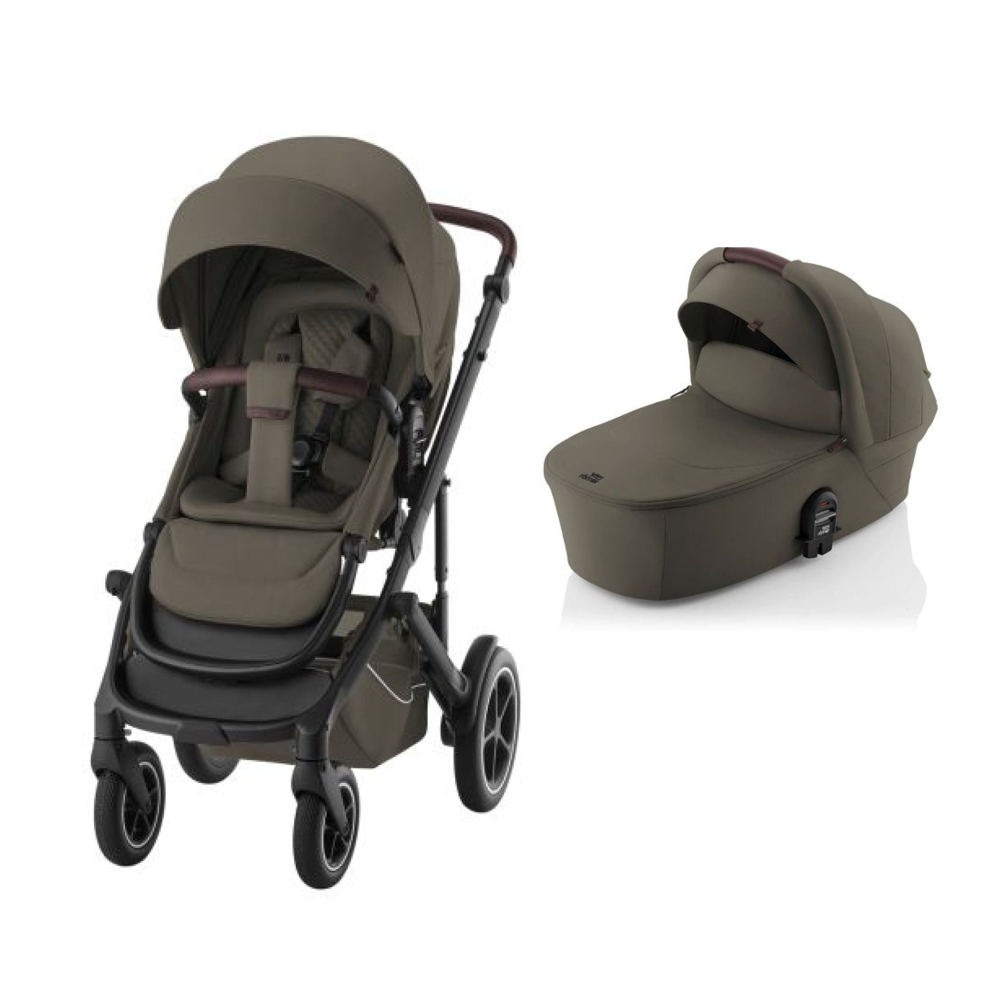Britax, Smile 5Z, Urban Olive Lux, komplett barnevogn