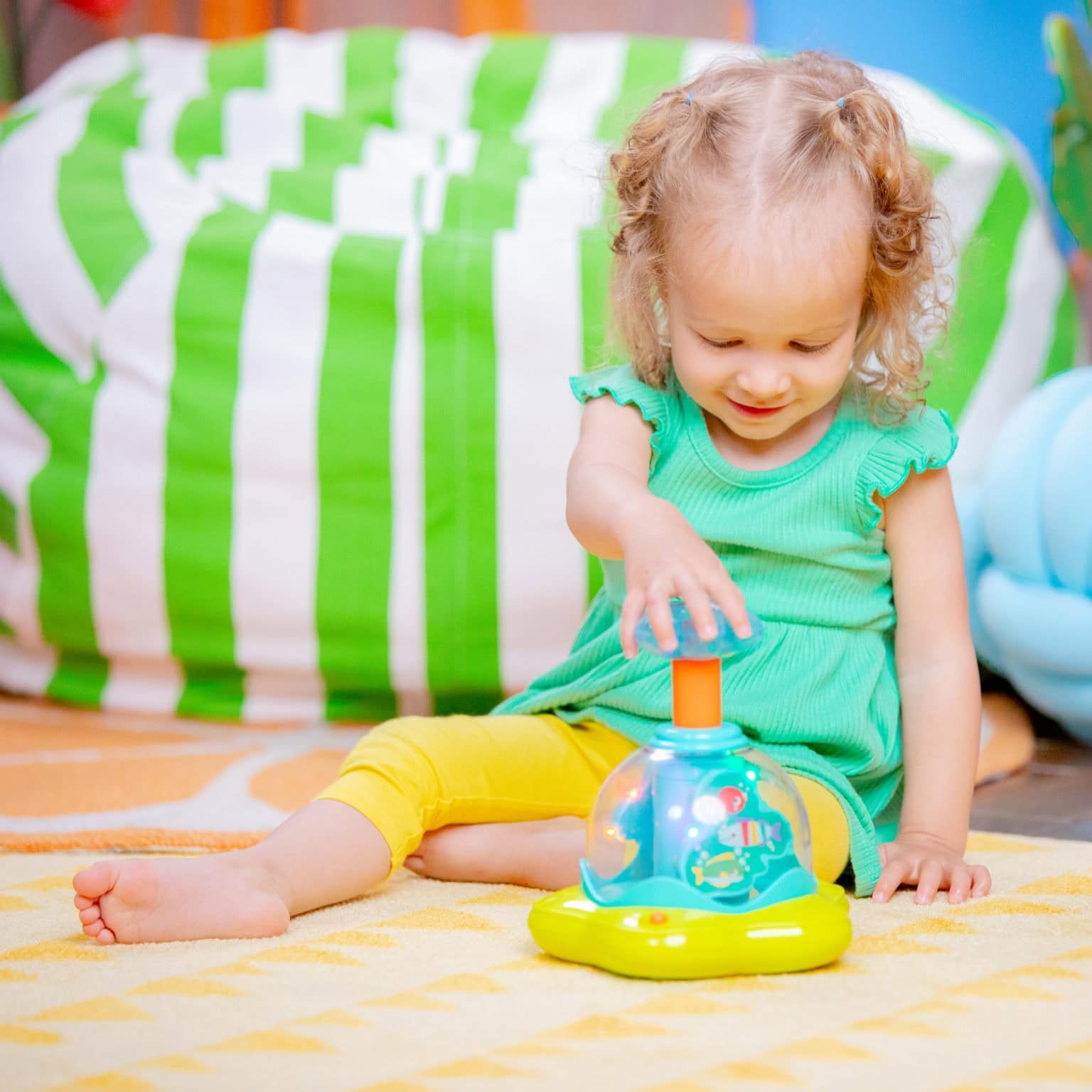 Press & Glow Spinner, Bright Starts