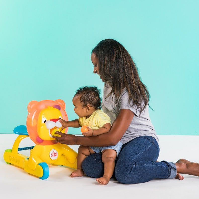 3-in-1 Step 'n Ride Lion, Bright Starts