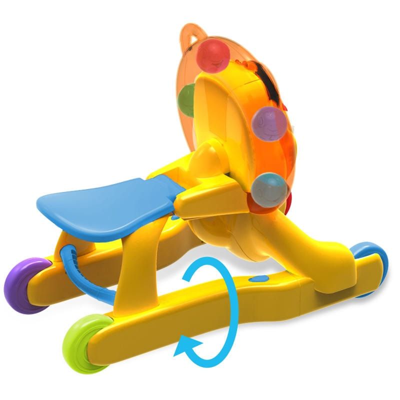 3-in-1 Step 'n Ride Lion, Bright Starts