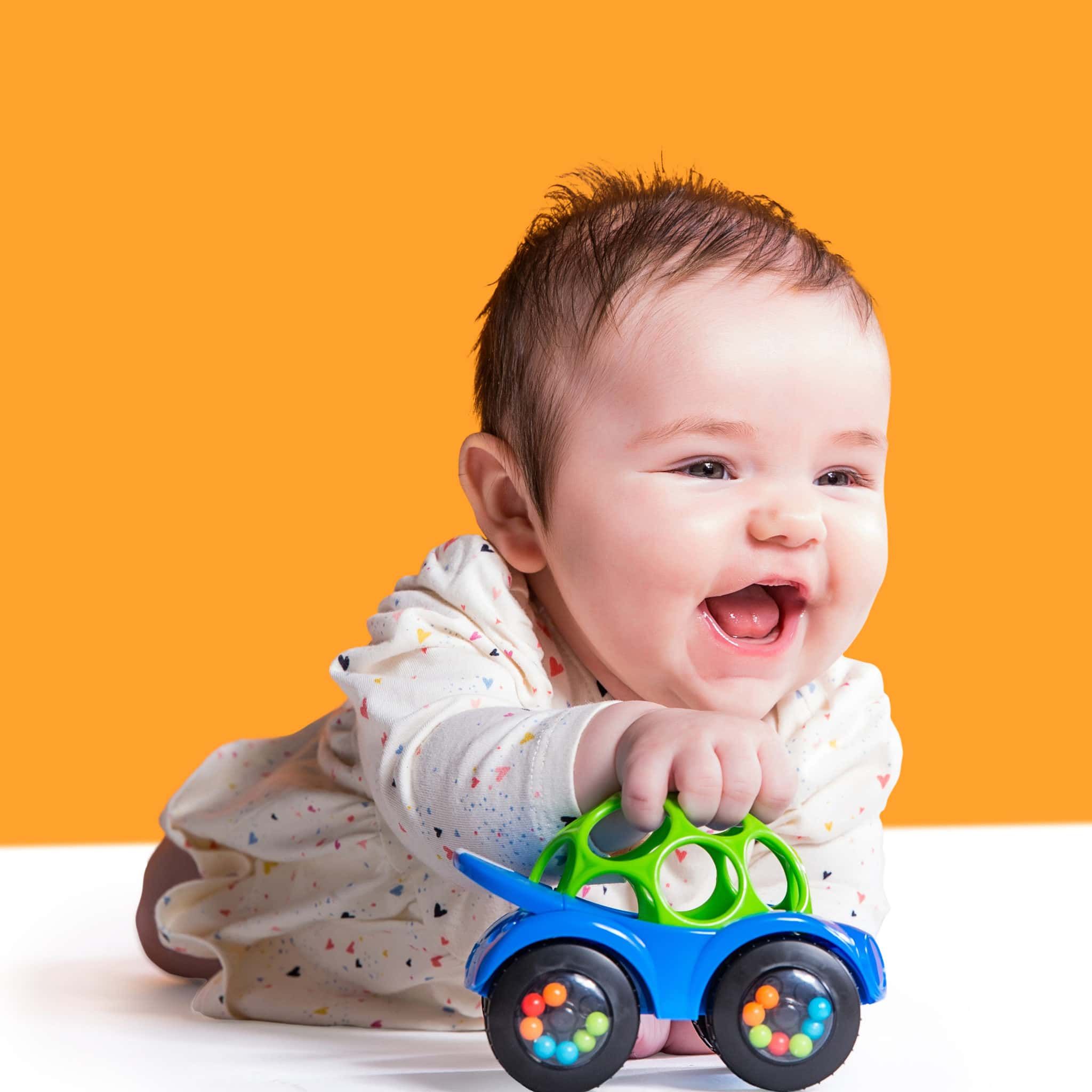 Bright Starts Lekebil, Blå