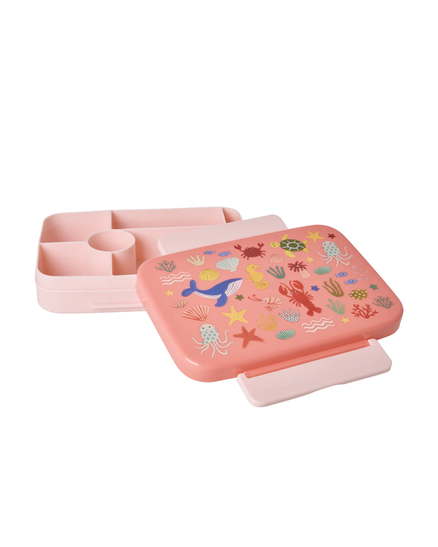 Matboks, Havmotiv i rosa, Rice