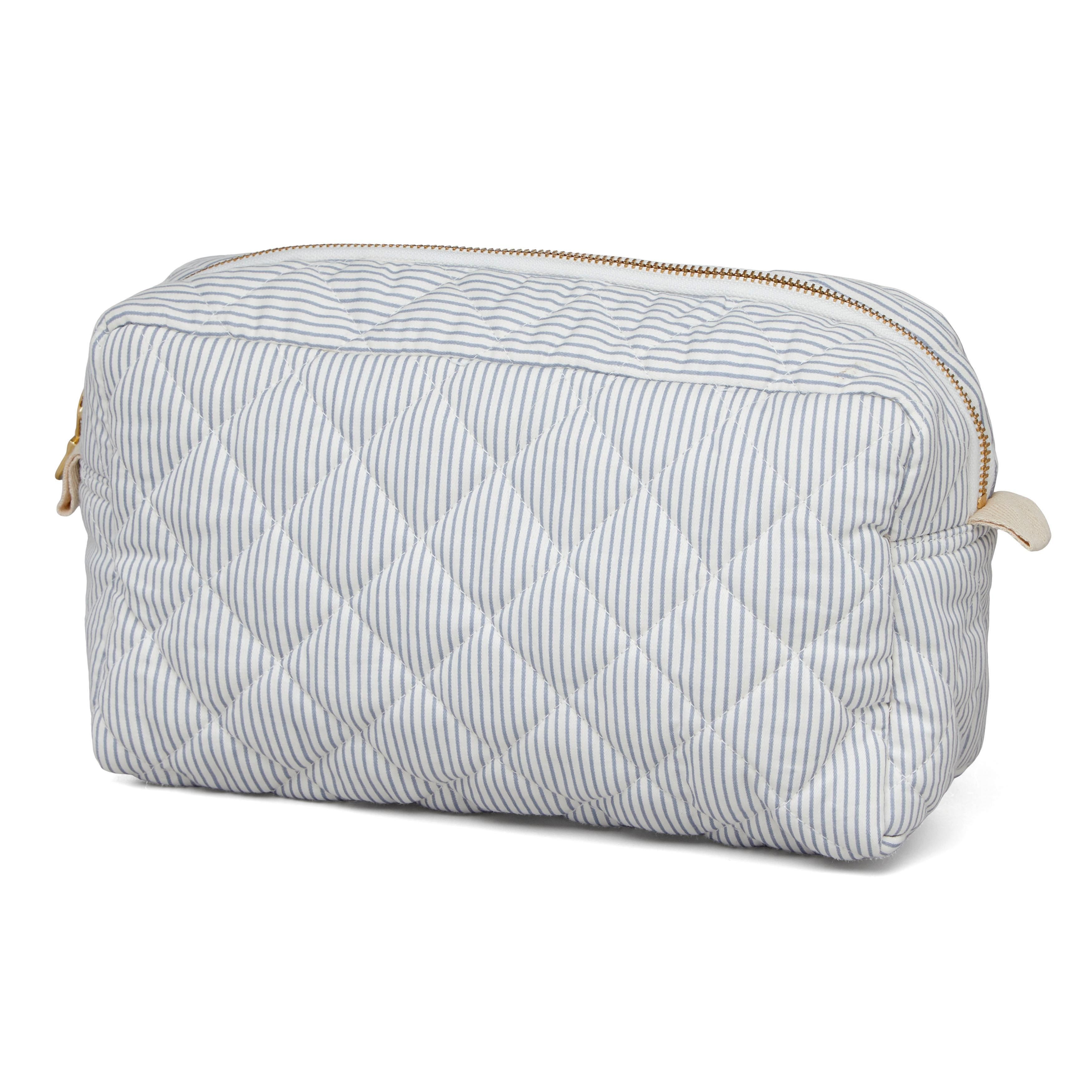 Toalettveske, Cam Cam, Classic Stripes Blue, Praline