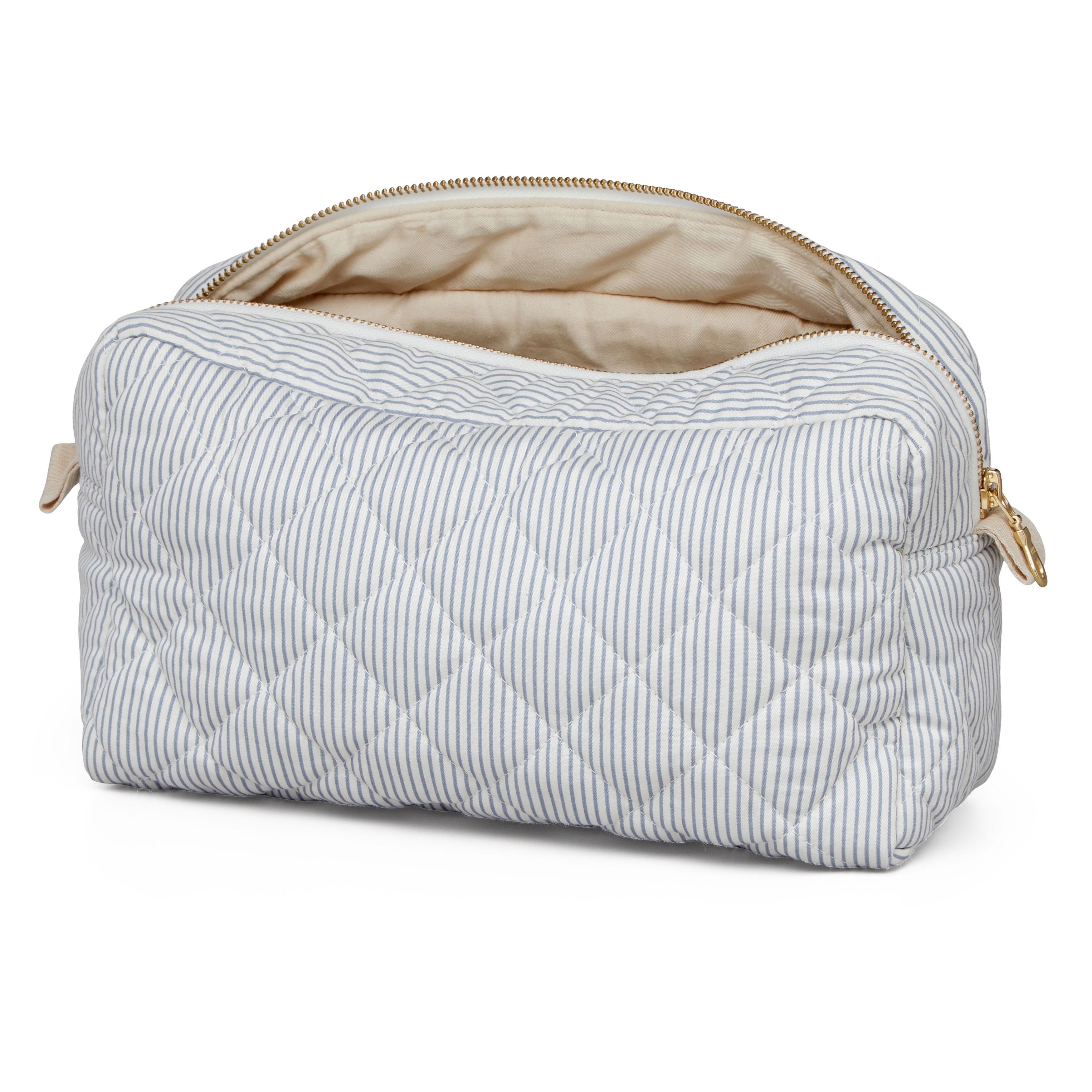 Toalettveske, Cam Cam, Classic Stripes Blue, Praline