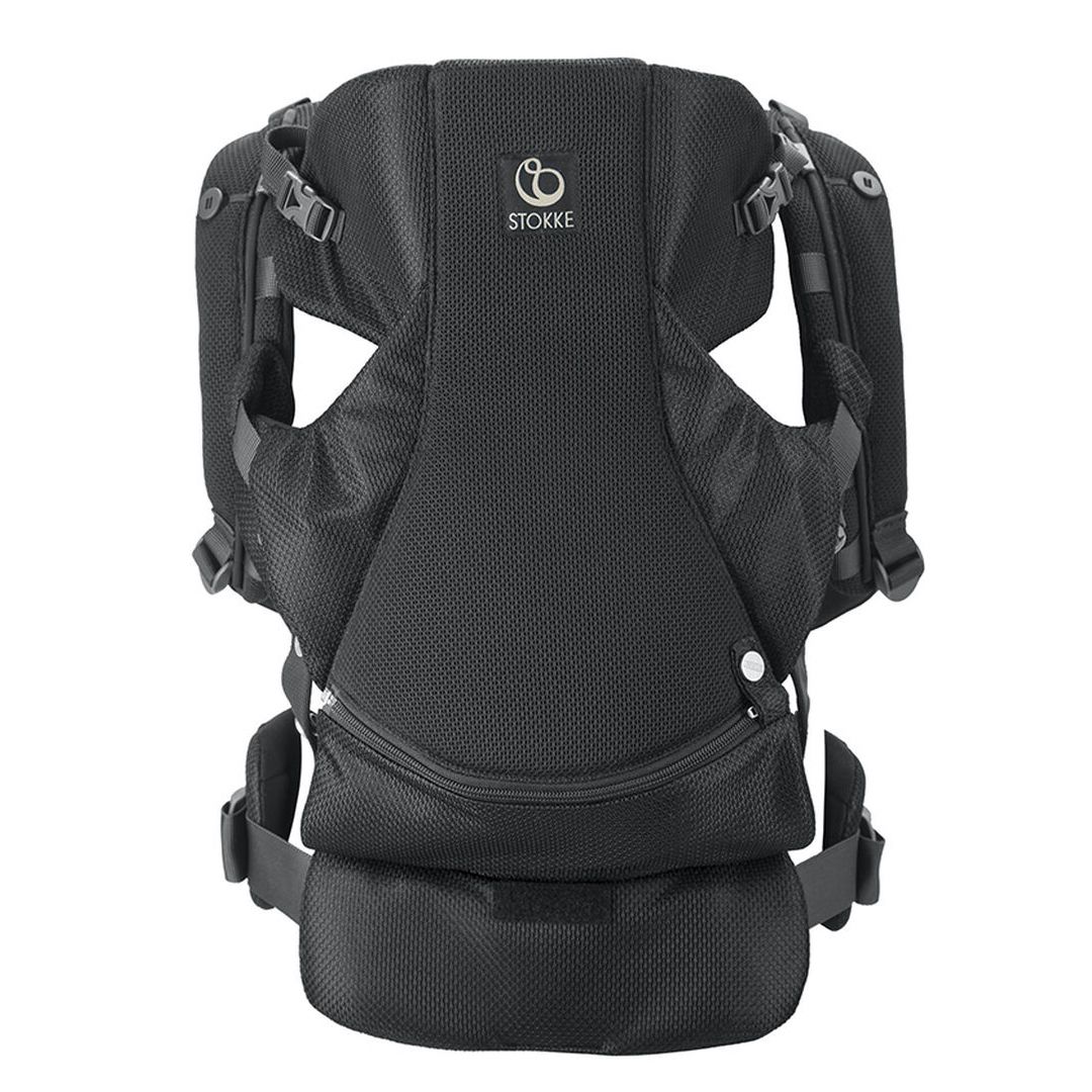 Bæresele, Mycarrier front & back, Stokke®, Black Mesh