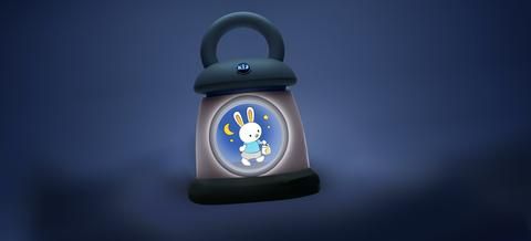 Nattlys, Lantern, Kid´Sleep, Grey