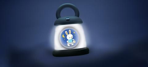 Nattlys, Lantern, Kid´Sleep, Grey