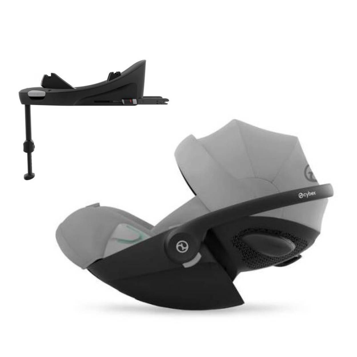 Bilstol, Cybex, Cloud G Plus, Stone Grey Ink. Base G