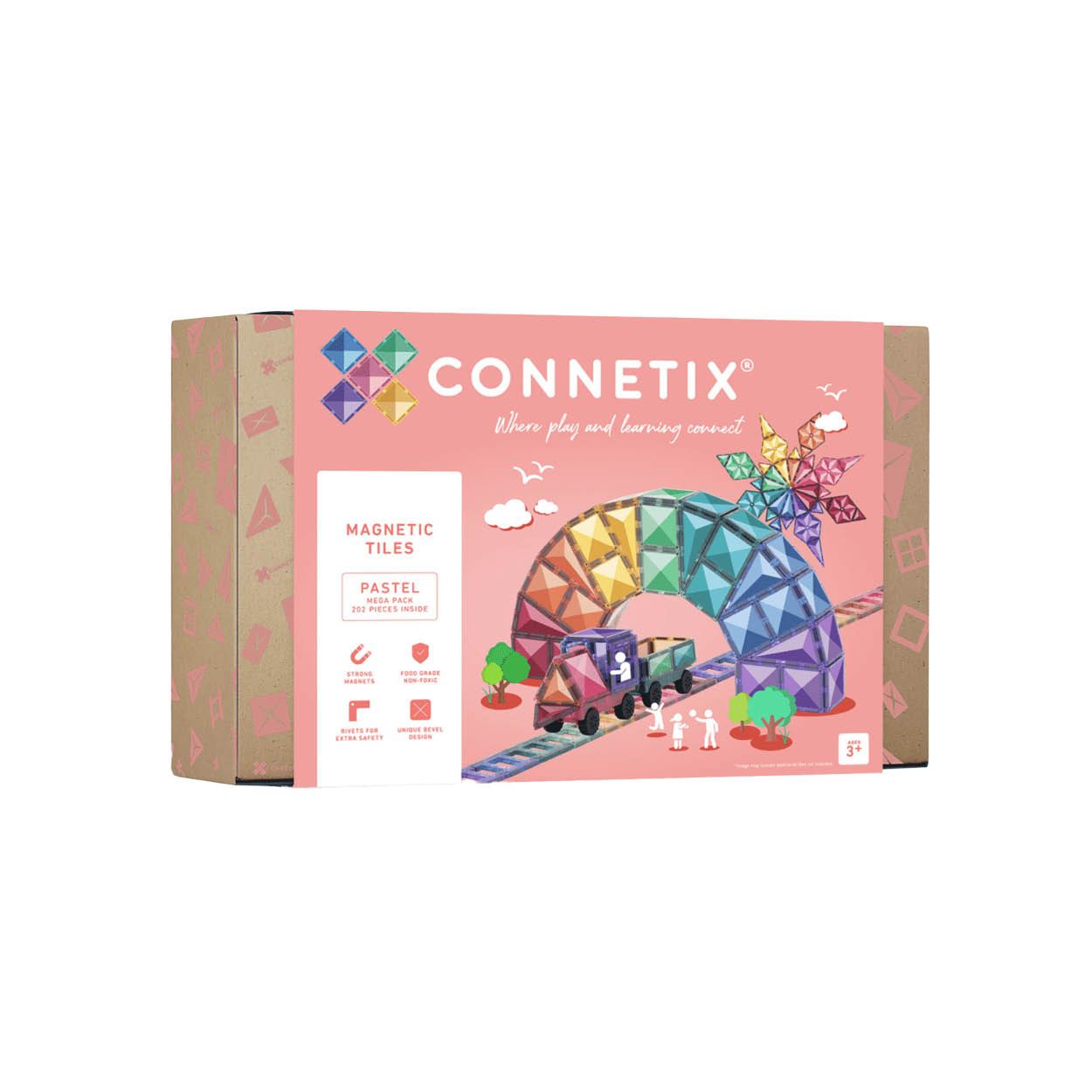 Magnetiske Leker, Connetix, Pastel Mega Pack